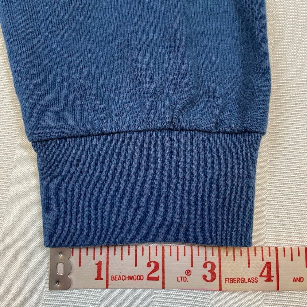 GAP Men’s Everyday Long-Sleeve Tee T-Shirt 100% Cotton Grease Blue NWT Sz Large - Picture 11 of 11